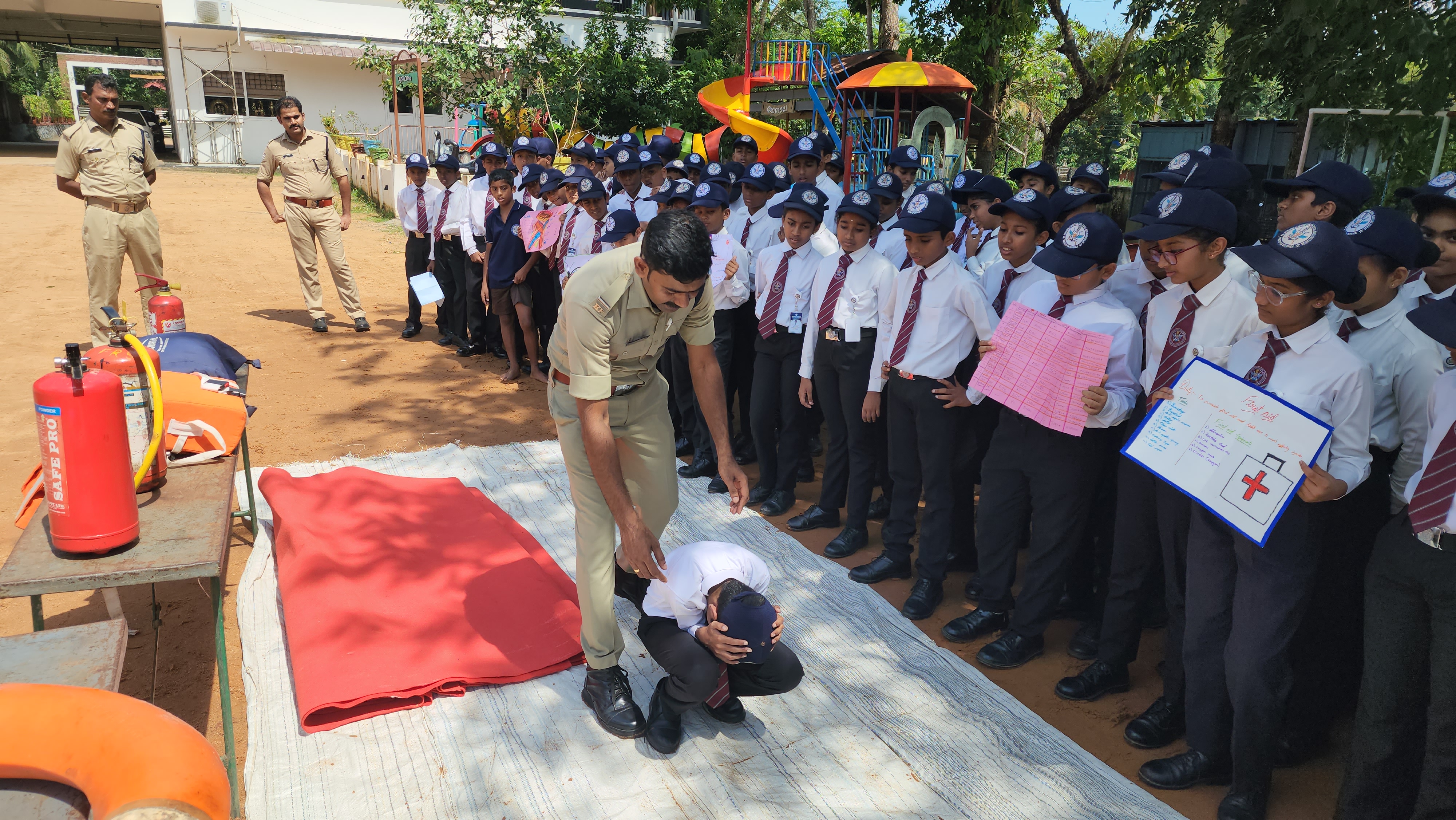 Fire Fighting — Vidyadhiraja Vidyapeetom Sainik School